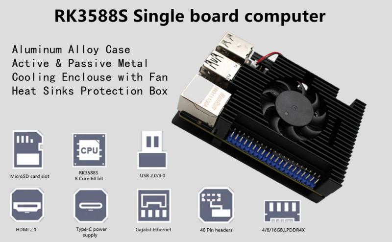 Introduction à la carte de développement Rockchip RK3588S