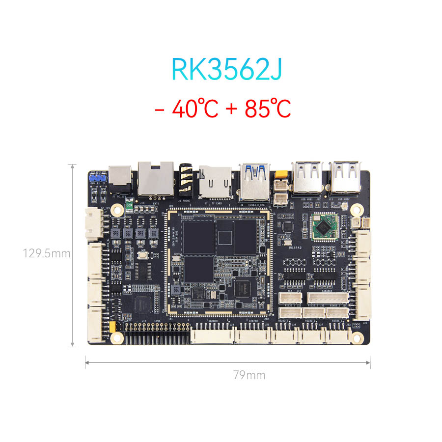 Rockchip RK3562 Signale numérique Contrôleur industriel SBC